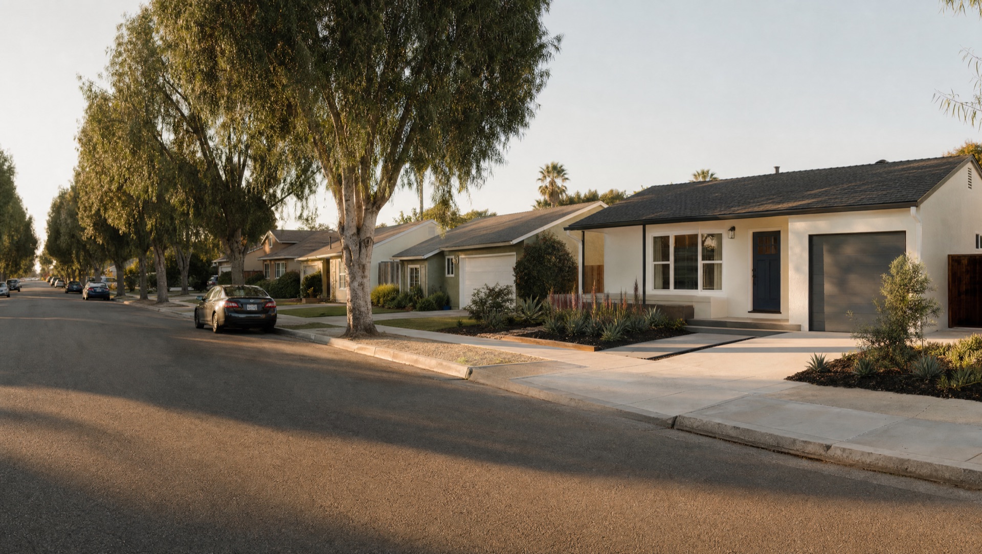 Allied Gardens residential street