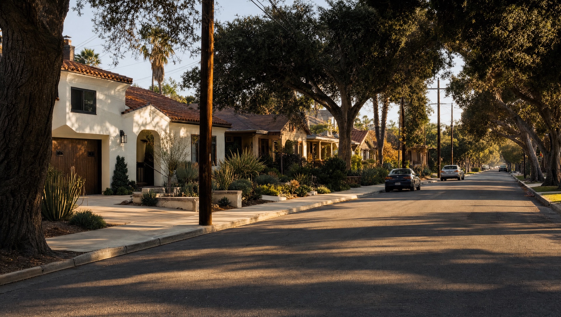 La Mesa residential street